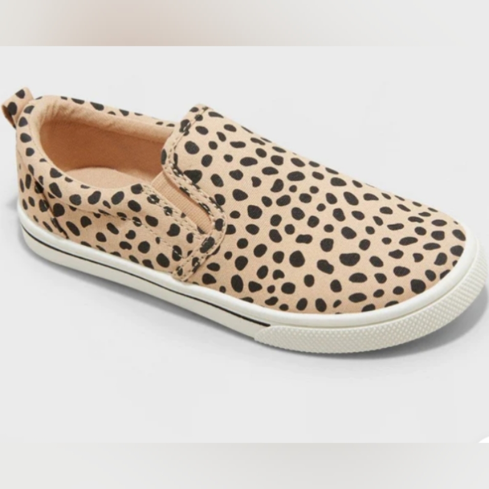 Cat & Jack size 6 color tan with black dots.